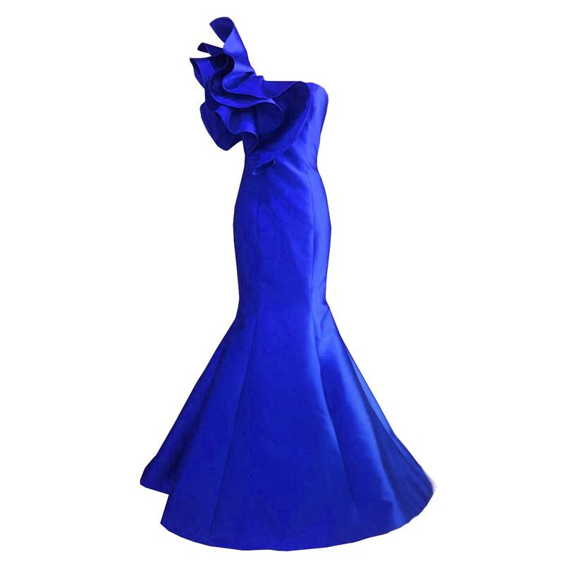 Comercio exterior europeo y americano Amazon AliExpress deseo vestido de noche sexy tubo superior banquete vestido nuevo fishtail personalizable