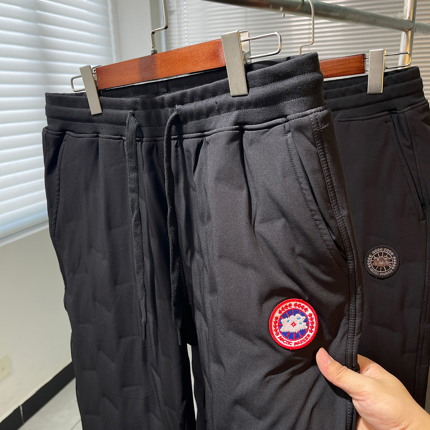 Northeast China Tourism Style Goose Down Pants Men's Winter Outerwear 2025 New Thickened Warm Windproof Casual Pants