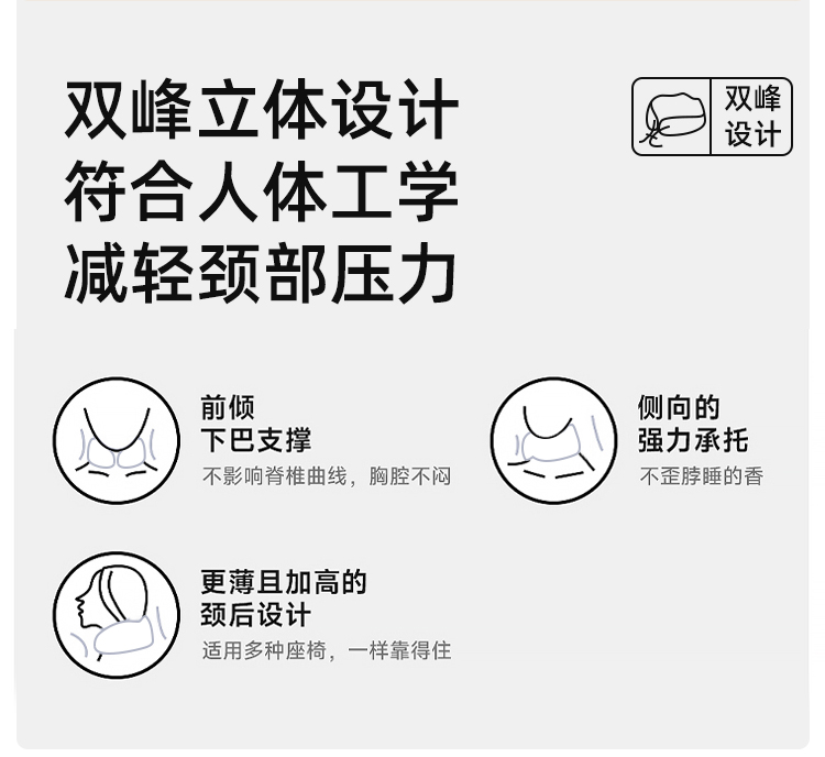 Portable U-Shaped Pillow, Travel Neck Pillow, Girl's Airplane Sleeping Artifact, Car Cervical Spine Neck U-Shaped Pillow, Zhejiang Huoqing