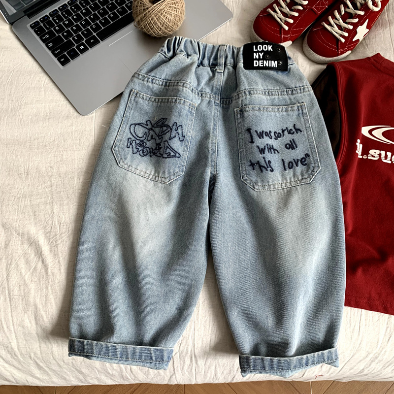 Autumn trousers for boys