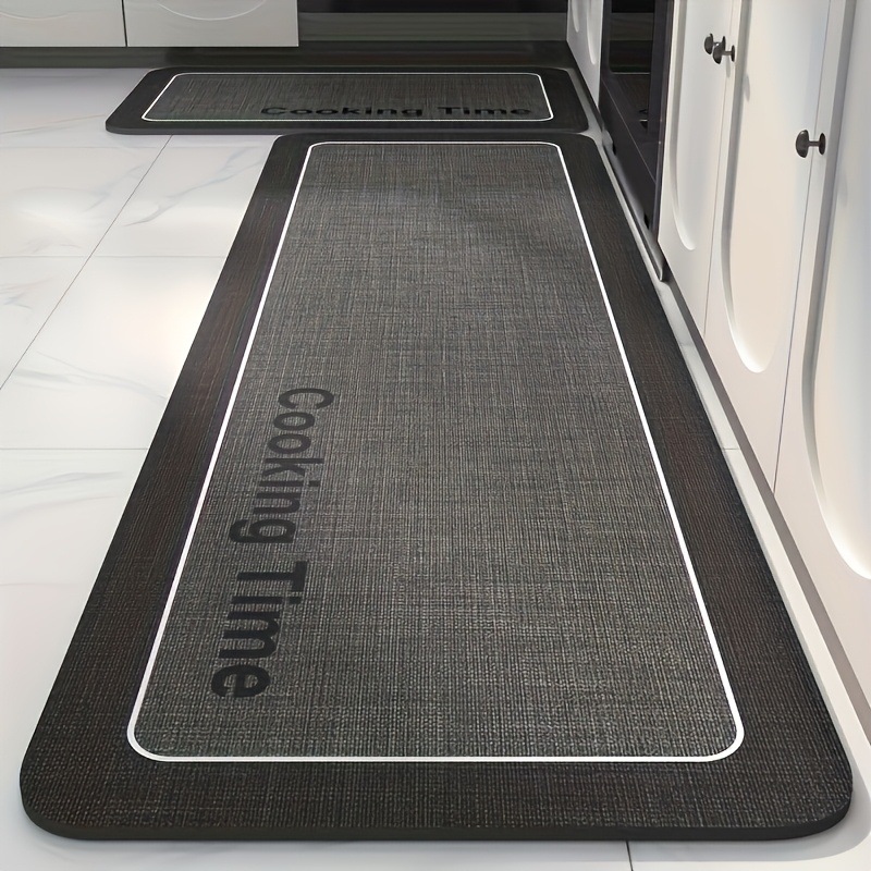 Cross-Border Kitchen Floor Mats, Water-Absorbent, Oil-Absorbent, Non-Slip Mats, Soft Diatom Mud Floor Mats, Home Entrance Quick-Drying and Easy-To-Clean Floor Mats