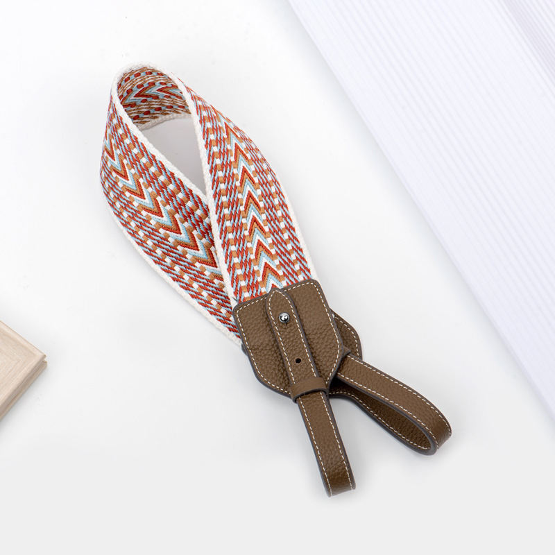 野菜かごバッグに適したショルダーストラップ キャンバスワイドショルダーストラップ togo Evelyn Pig Nose Bag 変身脇の下バッグストラップアクセサリー|undefined