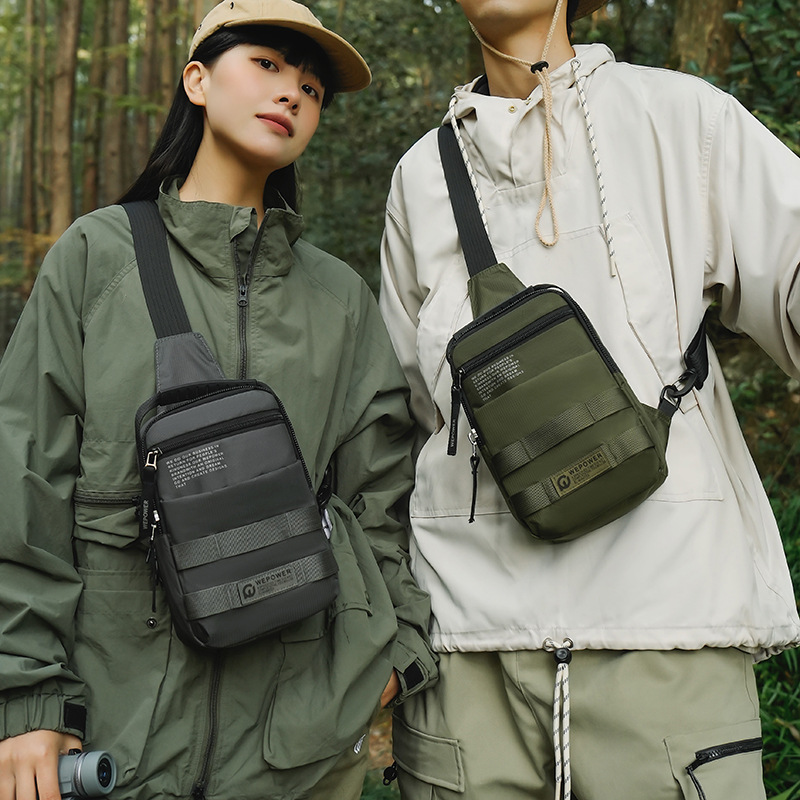 WEPOWER nuevo tipo de bolso portátil al aire libre urbano, bolso de hombro ligero, bolso de moda de negocios, bolso de pecho de viaje