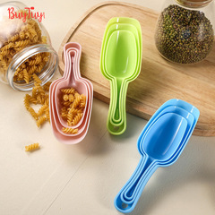 Cross-border ice shovel miscellaneous grain shovel set of 3 plastic shovel flour rice shovel nut shovel kitchen tools