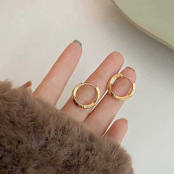 Golden earrings