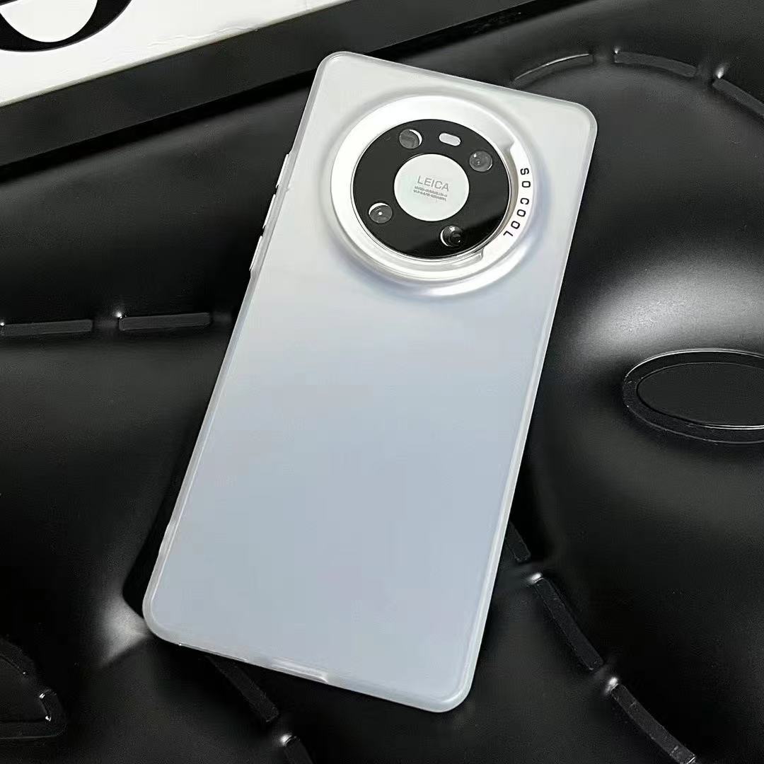 Cáscara plateada de color-blanco