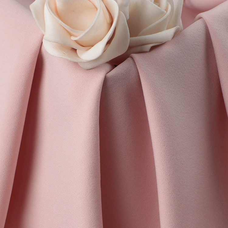 Elastic cloth, dress, polyester