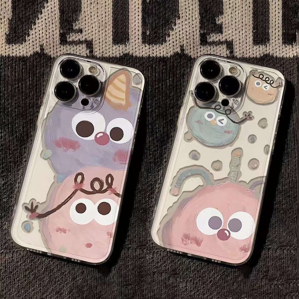 Divertido briquetas para iphone16promax funda para teléfono móvil nuevo Apple 15 anti-caída 14pro Japón y Corea 13/12