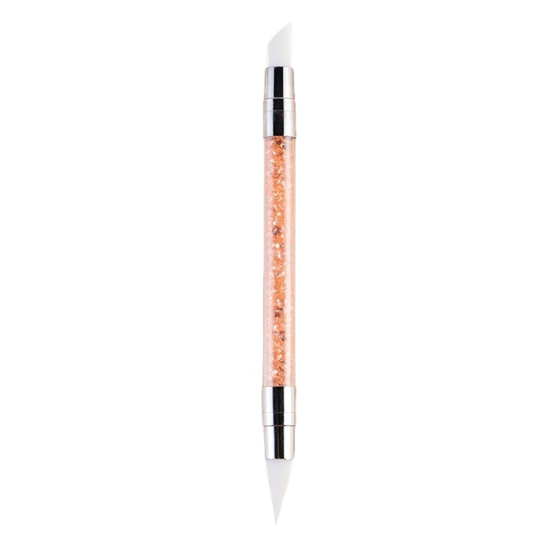 Manicure Pen Double-Ended Single Silicone Pen Set Construction Color Painting Pen Flower Pen Cross-Border Factory Wholesale Manicure Tools