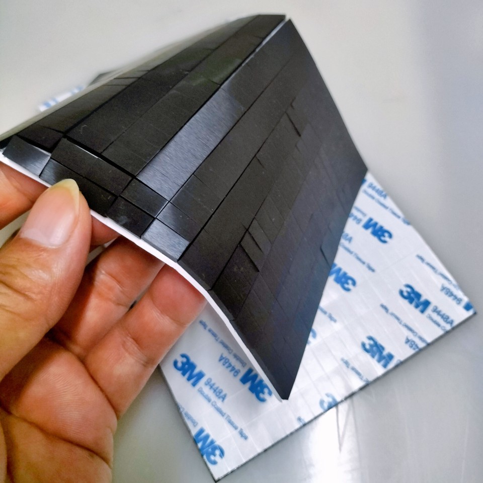 3m自粘硅胶胶贴硅胶脚垫防滑消音减震耐磨硅橡胶胶垫黑色光面