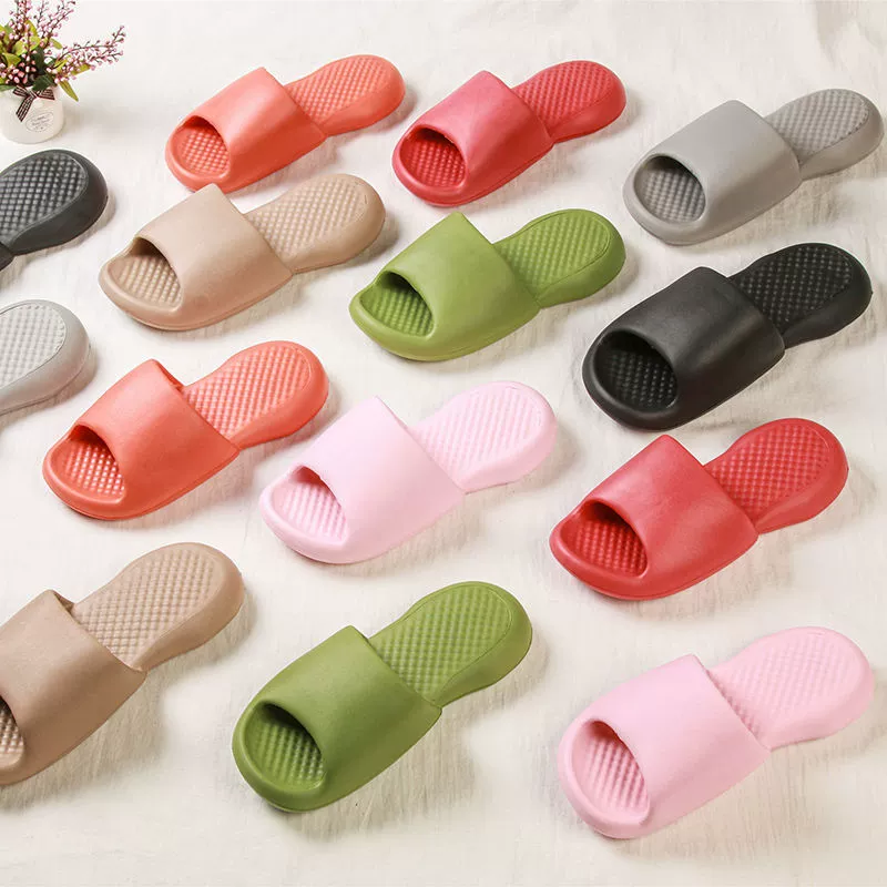 Новая внешняя торговля EVA мягкая подошва, чтобы наступить на фекалии, холодные тапочки, женский дом, внутренняя ванная комната, купание, летняя мужская пара