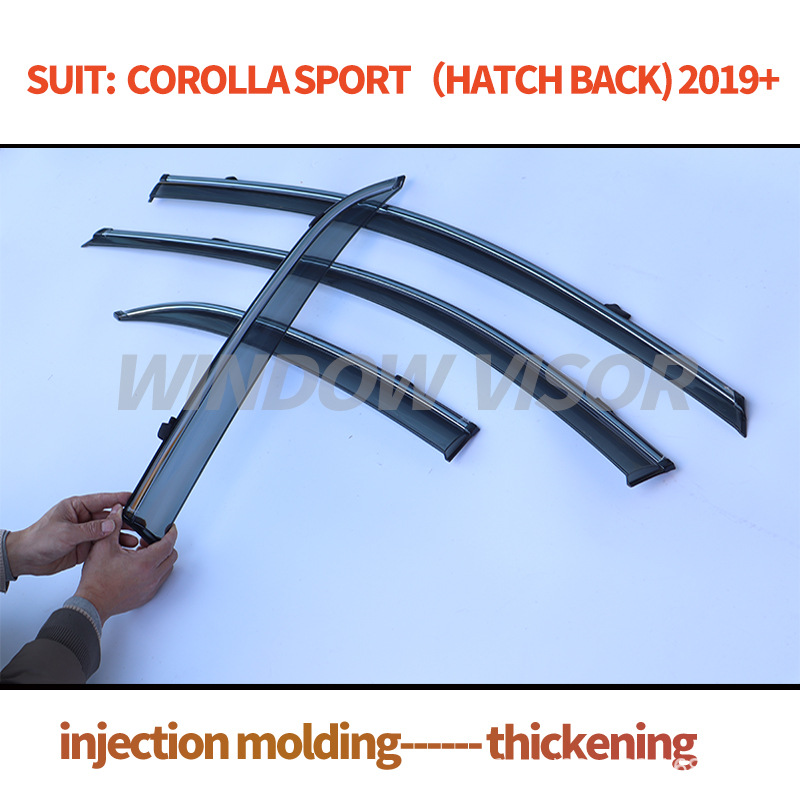 Applicable to Toyota Corolla Hatchback Sunny and Rainy Corolla hatchback 2019 Window visor
