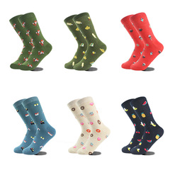 New Korean creative cartoon life food sushi watermelon ladies short tube couple socks shopee ebay