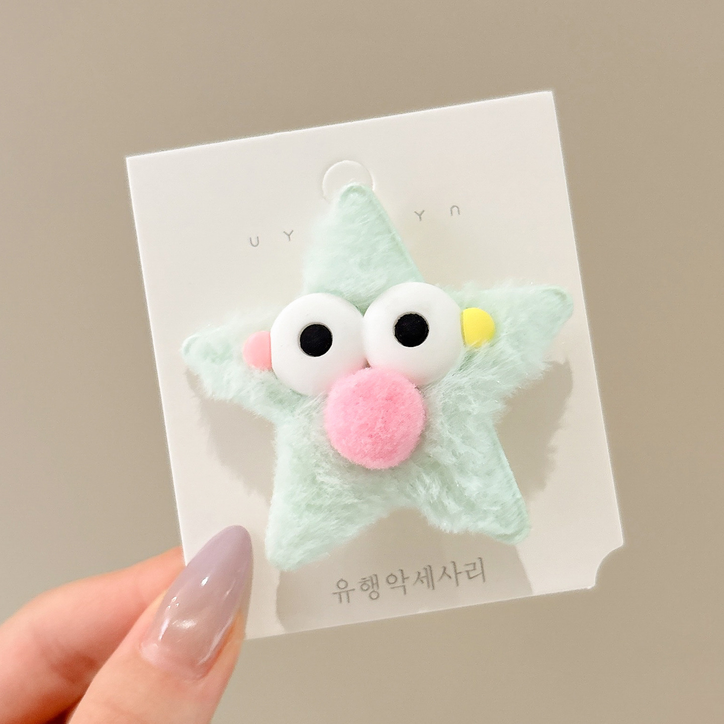 Clip de cabello de flor de leopardo para mujeres clip de cabello de alto nivel frente clip de frangeo 2025 nuevo clip lateral clip de cabello toque