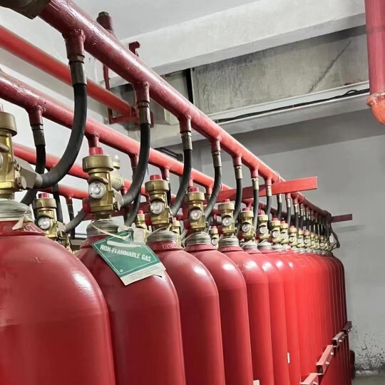 Halon Agent Filling, Pressurized Gas Cylinder Testing and Maintenance, Automatic Maintenance, Gas Agent Recycling