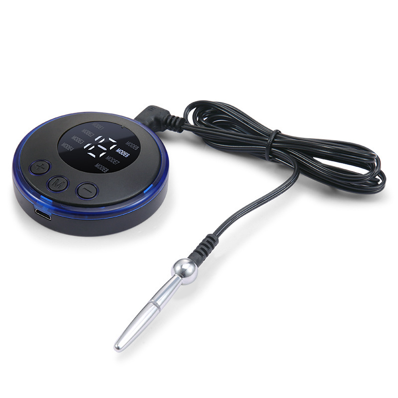 【Remote Control Electro-Stimulation Series】Bipolar Short Electro-Stimulation Urethral Masturbator for Adults