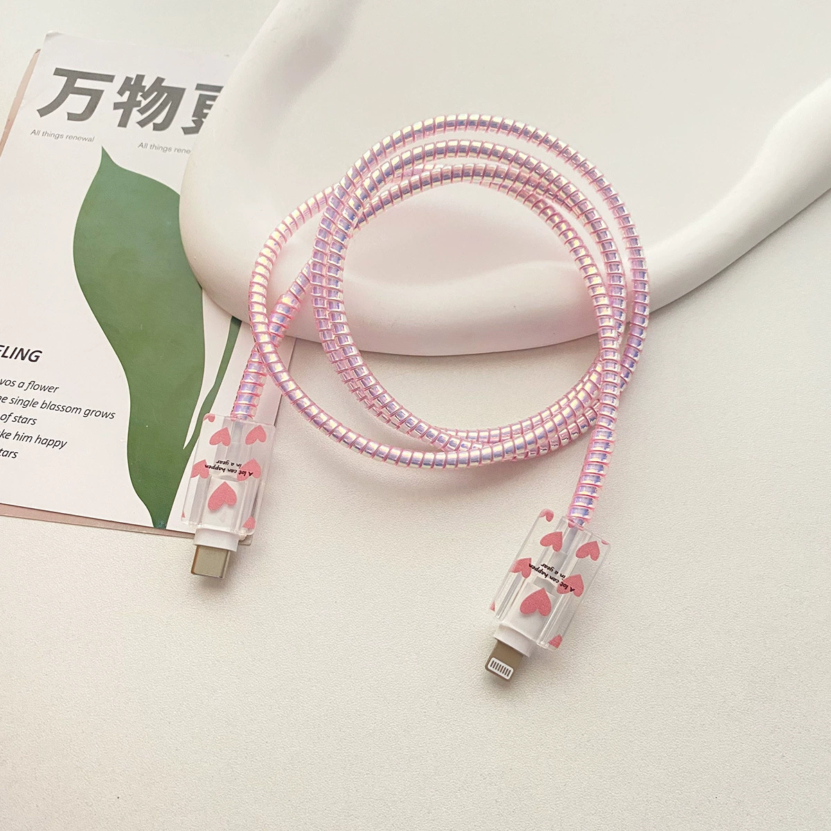 Защитная крышка Love apple зарядного устройства 20W мягкая оболочка подходит для 13promax кабель данных анти-скидка