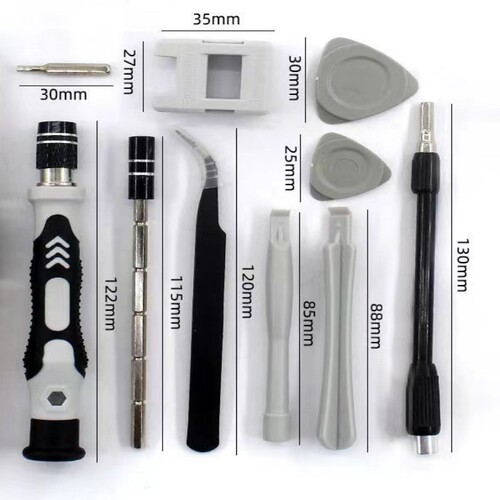 45-in-1 screwdriver set mobile phone and computer professional precision repair and disassembly tool small multi-function cross-border foreign trade