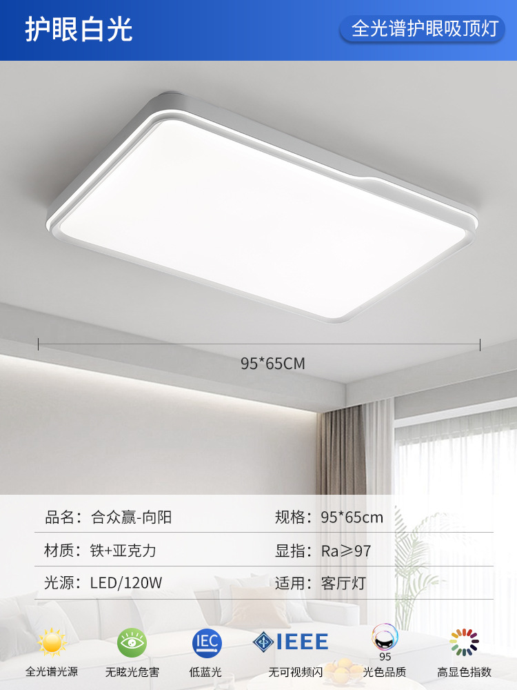 Xiangyang-white 95*65cm white light 120 watts