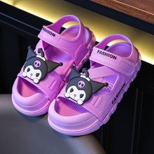 女童凉鞋夏新款2025新款男童包头女宝中小童女孩软底运动沙滩童鞋