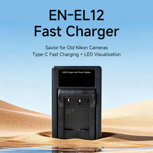 �m���῵ EN-EL12 ���C늳س���� Type-C ��䎧 LED �@ʾ ����
