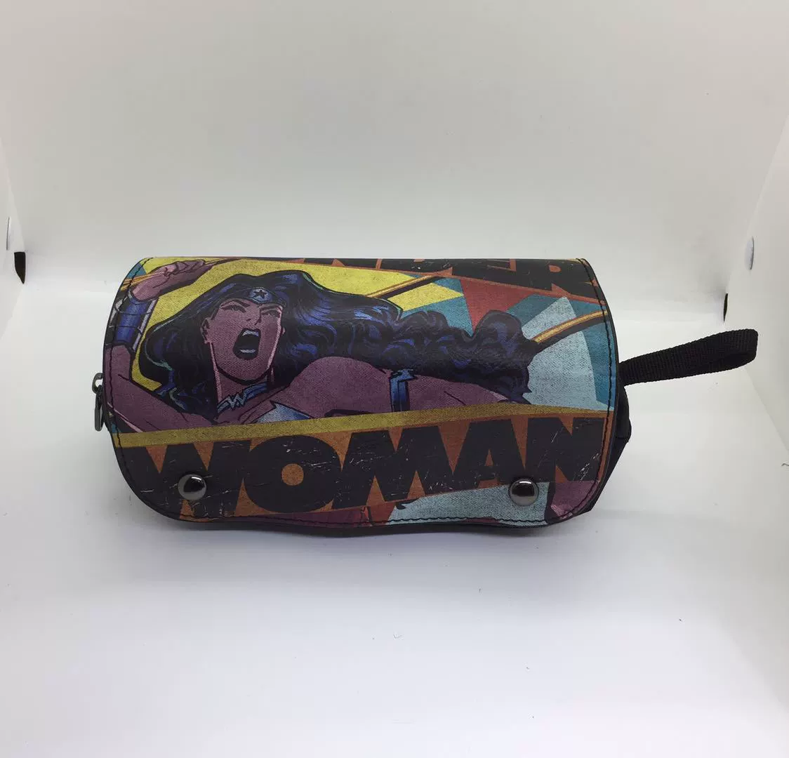 Heroes, double-layer pencil case for students, Marvel