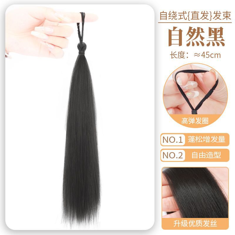 Pelota de pelo de torcedura trenzado dispositivo de trenzado para aumentar el volumen de cabello de cabello de alta elegancia brotes de cabello de oro de sensación