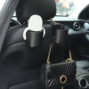 Cross-border car hook seat back car multifunctional hook headrest seat back car water cup holder