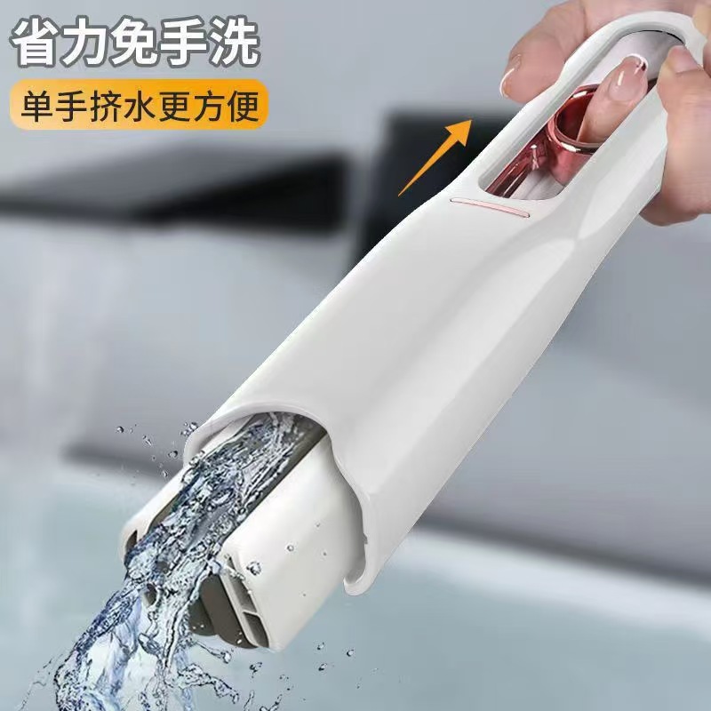 多機能デスクトップレイジーミニモップハンドヘルドハンドフリー洗えるスポンジ吸収性バスルームトイレキッチン家事|undefined