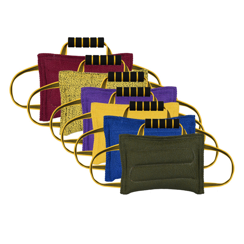 Dog Training Toys Set - Tear Resistant Chew Toys Chew Pillows Targets & Bite Sticks Training Protective Gear Dental Chews Interactive Pet Supplies_voghion.com
