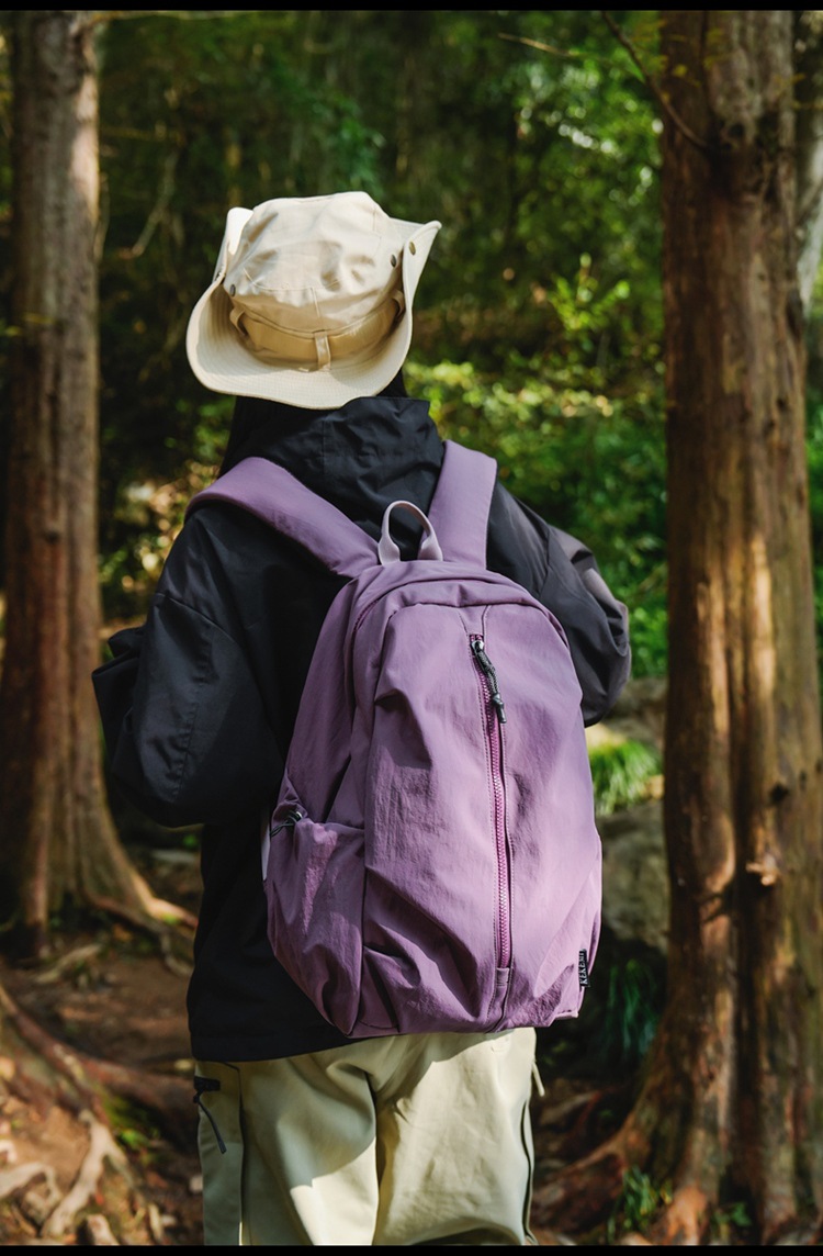 337g Weight Polyester Lining Material Sewing Thread Fashion Element Zipper Closure Type Double Shoulder Straps Strap Type Zipper Backpack Bags Type Holiday, Travel Occasion Oxford Cloth Material Waterproof Function Hiking Backpack Backpack Solid Color Pattern All Seasons Season Unisex Gender Classic Style, Sports Style Square Shape Large Size Waterproof Solid Color Holiday Travel Hiking Backpack 22