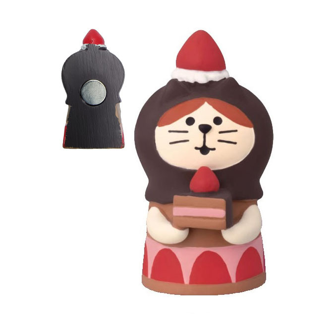 日本猫冷蔵庫マグネット DIY 磁気食品おもちゃ冷蔵庫メッセージステッカー樹脂シミュレーション食品冷蔵庫マグネット強力な吸引|undefined