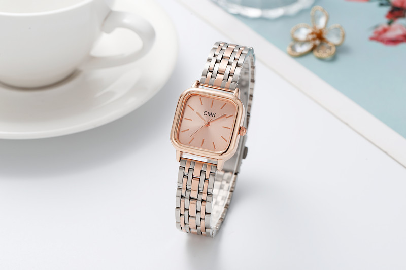 orologio da polso da donna con bracciale, moda, semplice, temperamento, compatto, orologio da polso, spot_voghion.com