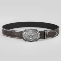 Design retro denim durable belt, USA