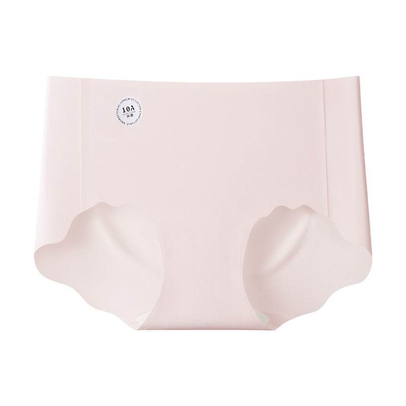 女性用特別なリキッドファンデーション下着4組、夏用目に見えないシームレススポーツヨガ10A抗菌ミッドウエスト女性用ブリーフ|undefined