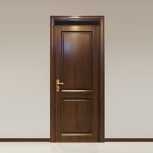 佛山工厂沙比利烤漆门原木门房门卧室门实木门室内门红樱桃环保漆