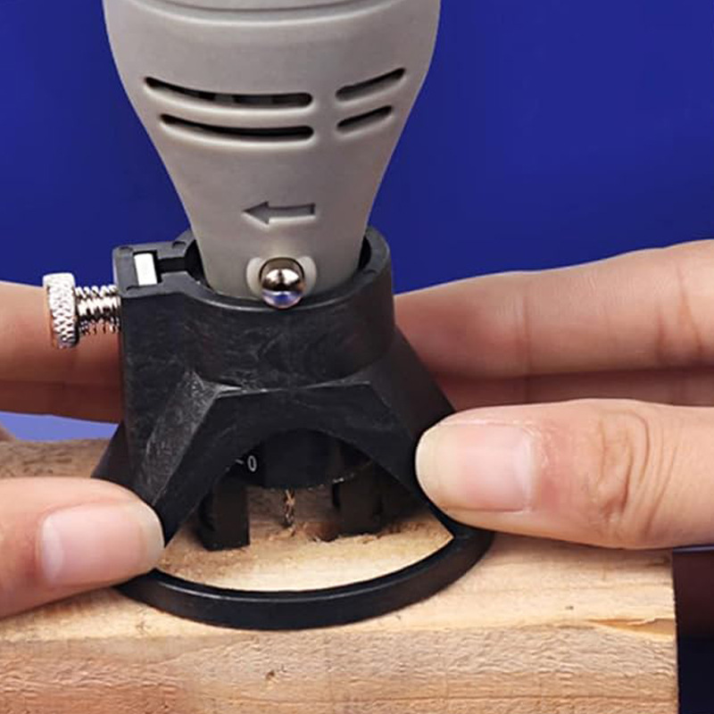 电磨配件喇叭罩电磨固定器 电摩铣刀定位器 旋转锉刀组合套装