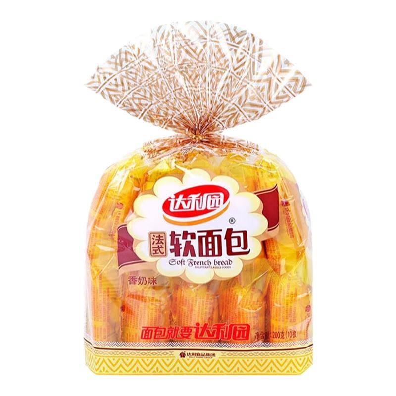 达利园法式软面包200g/360g奶香橙代餐美味手撕面包早餐糕点零食|undefined