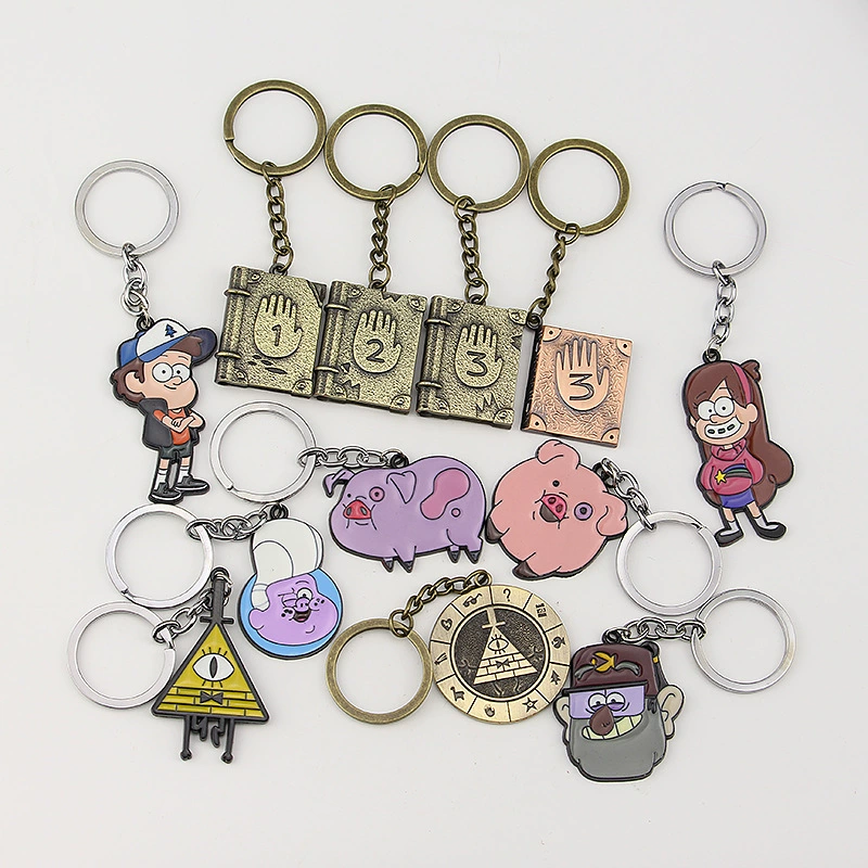 Американский паранормальный город GravityFalls piggy diary Diary персонаж брелок-подвеска