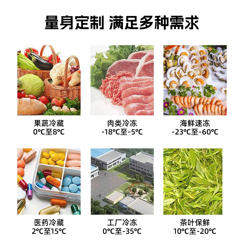 厂家定制冷库全套设备大中小型冷柜果蔬肉类海鲜保鲜速冻冷藏冷冻冷库详情2