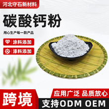 定制碳酸钙粉油漆涂料添加用碳酸钙管材用纳米高纯高纯纳米