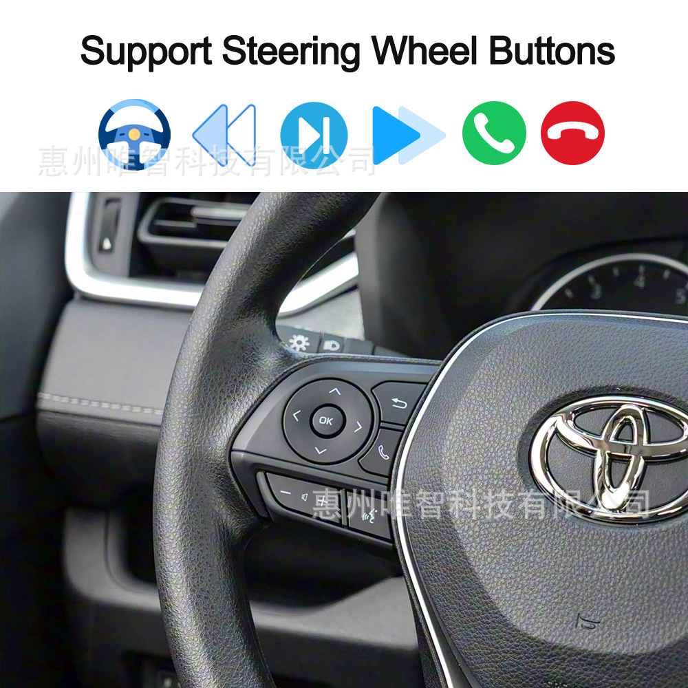 Toyota Rav4 Highlander Wizcar M1 Google Waze Map Spotify