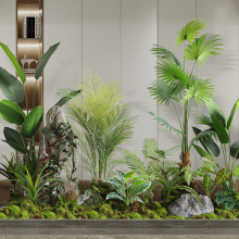 室内仿真绿植景观热带雨林橱窗装饰蒲葵旅人蕉客厅仿真植物盆栽