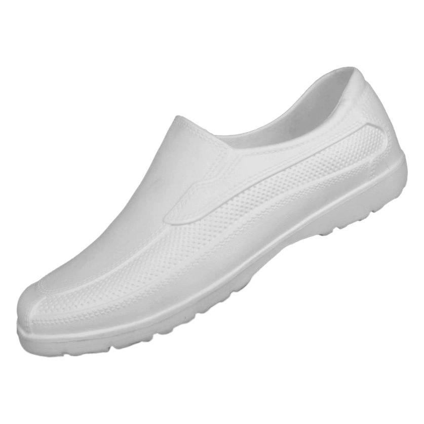 Рабочая обувь для пищевой фабрики, мужские водонепроницаемые санитарные ботинки, низкие резиновые сапоги из пеноматериала EVA, нескользящая рабочая обувь для мастерской, кухни