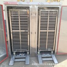 供应蒸鱼蒸豆子蒸箱 大型不锈钢液化气蒸房 双开门馒头蒸车
