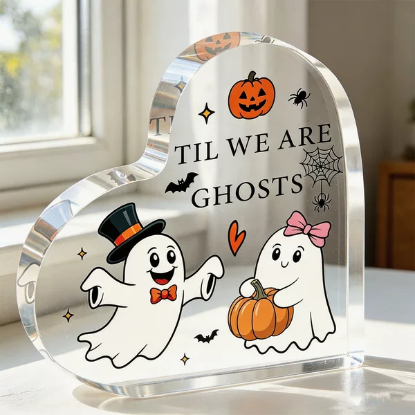 Cross-border Amazon new product 2D flat Halloween ghost party holiday acrylic decorations desktop ornaments