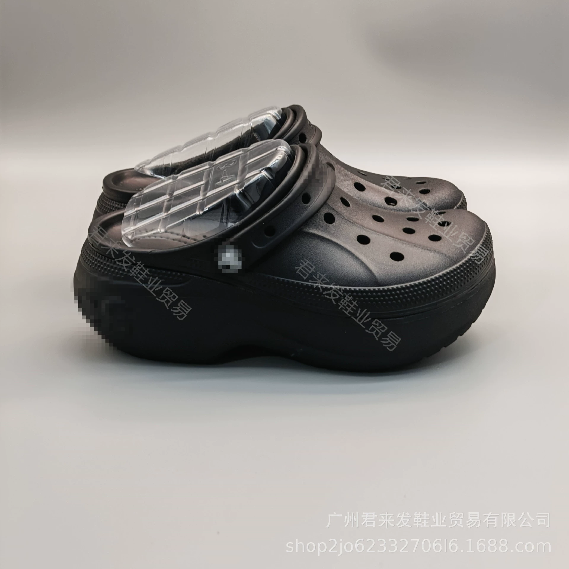 Cross новый Bella с толстым дном Baotou пещерные туфли 7CM увеличить женские туфли повседневные пляжные сандалии 210062