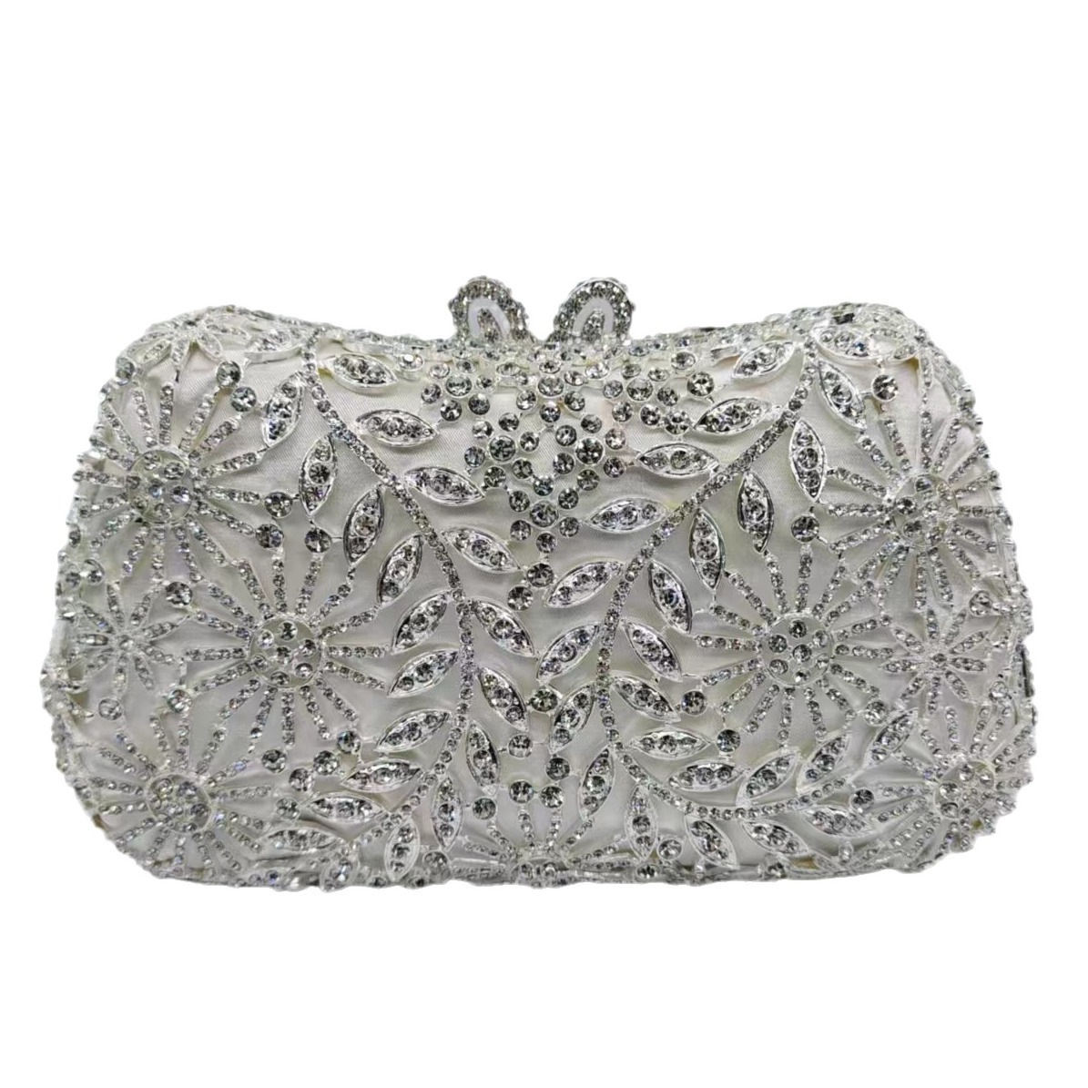 Rhinestone purse nuevo hueco bolso de diamantes para la cena europea y americana banquete de lujo bolso de diamantes de mano duro