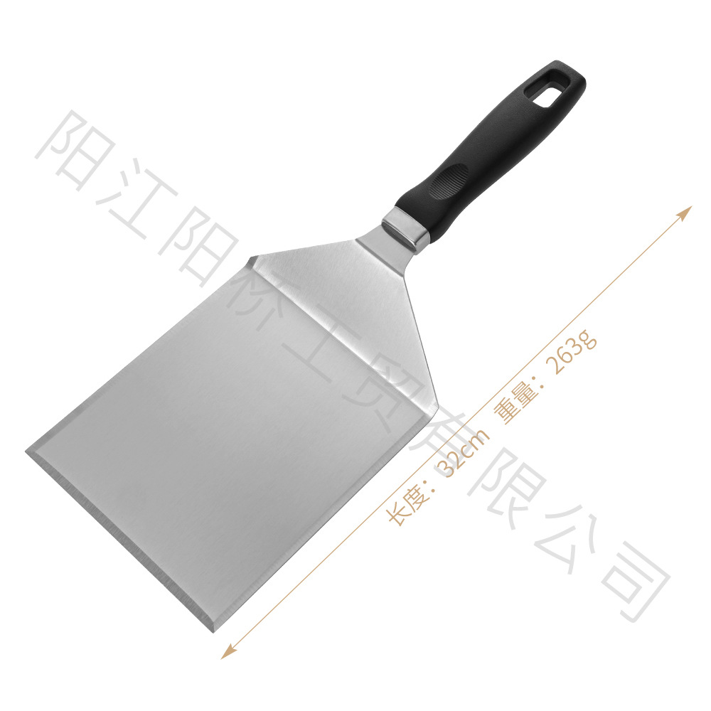 Spot Amazon venta transfronteriza de acero inoxidable conjunto de herramientas de parrilla BBQ tepanyaki hamburguesas cocina cocina cocina cocina