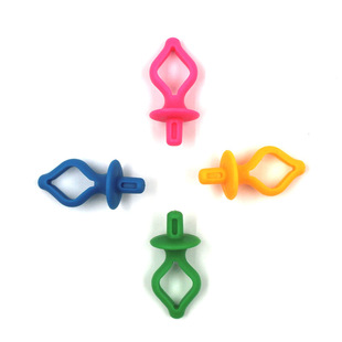 Nipple bobbin clip round handle wire clip bobbin wire clip prevent thread head from falling off nipple silicone bobbin clip